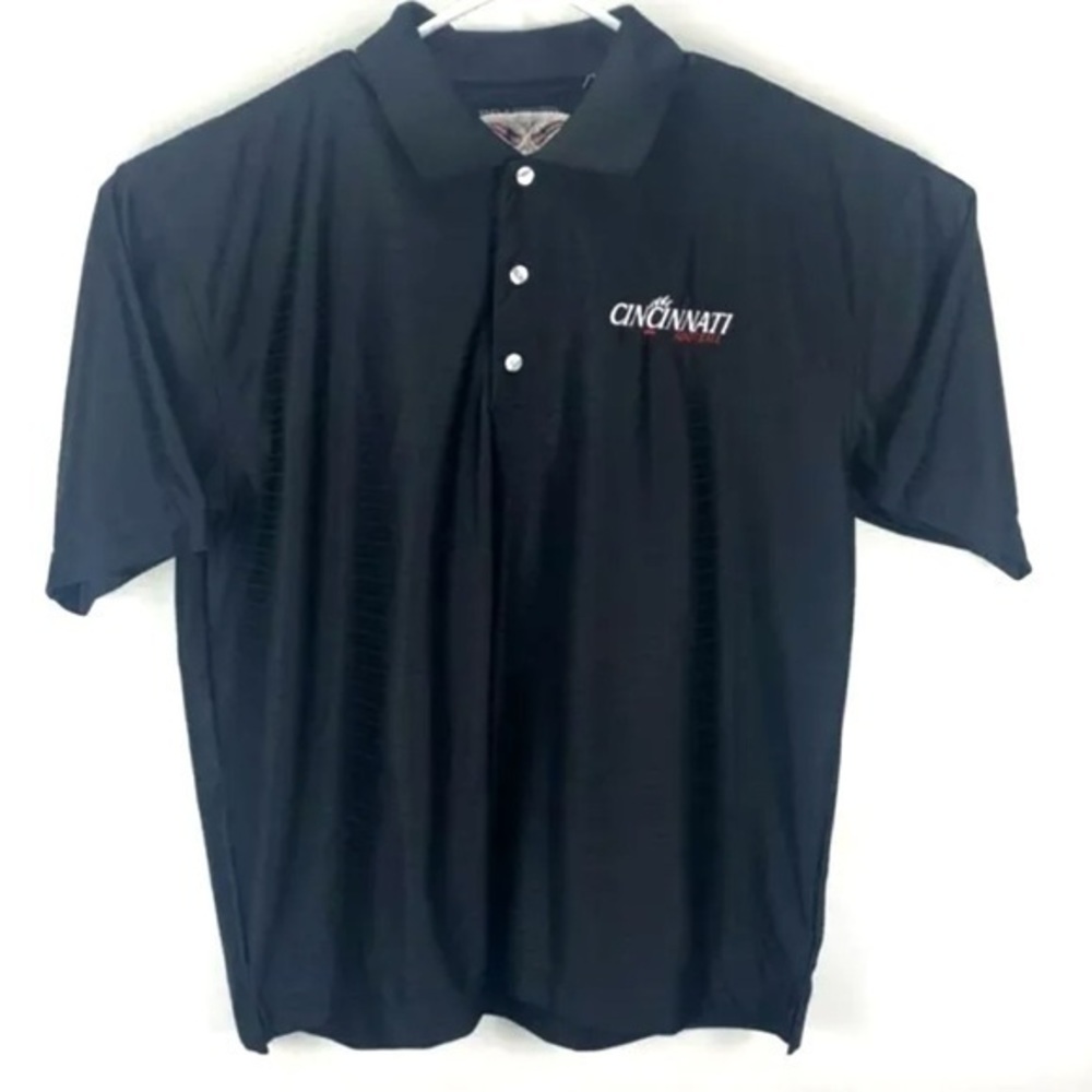 Cincinnati Football Pga Tour Short Sleeve Polo XL